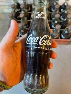 Vintage Bottled Coca Cola 