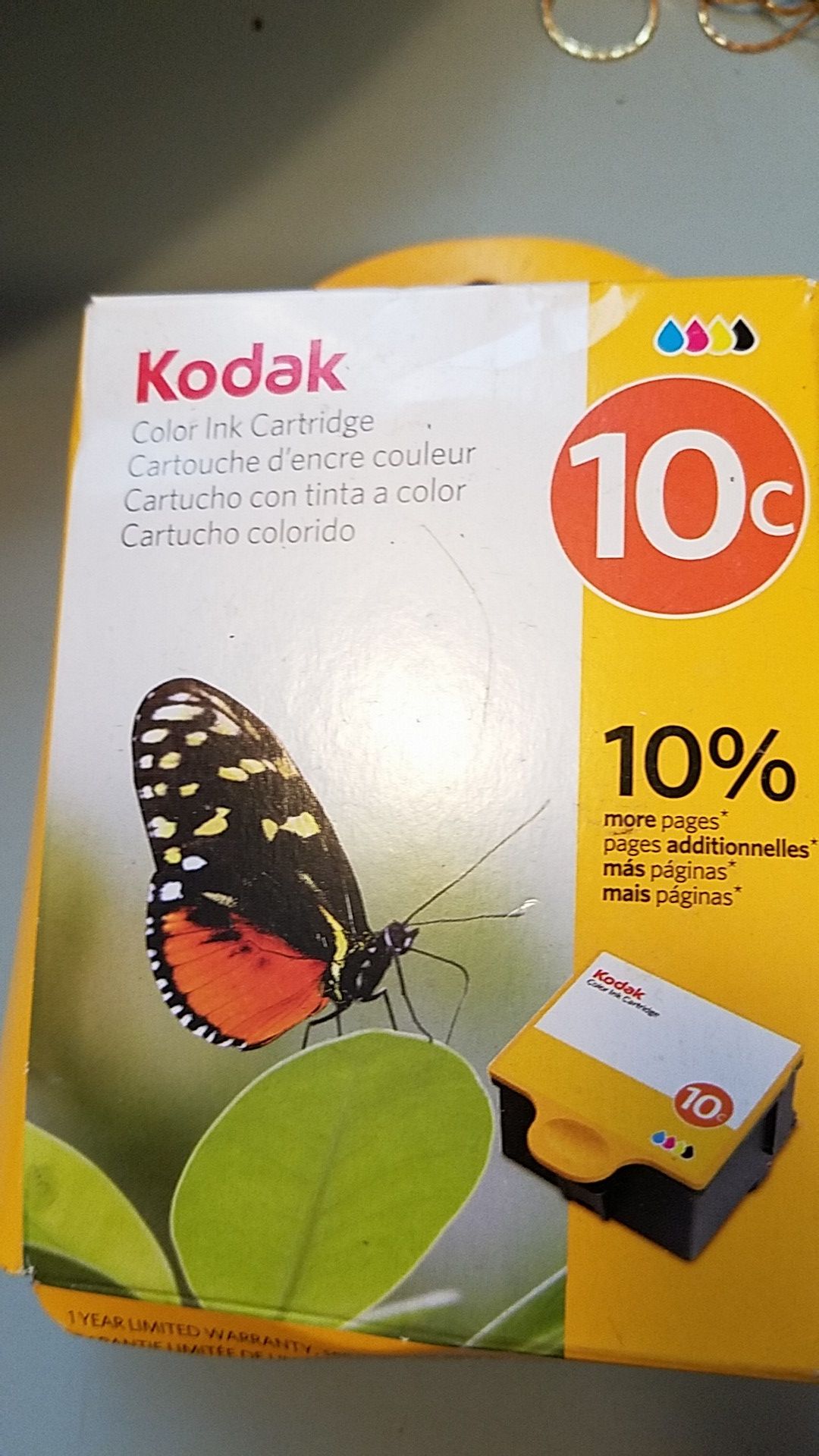Kodak 10c color ink cartridge