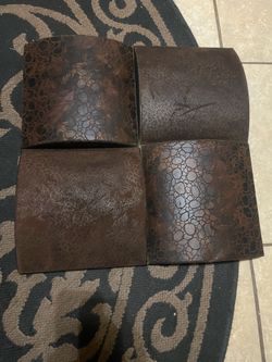 Animal print metal decor