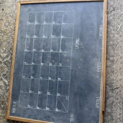 Vintage Chalk Board 24x36