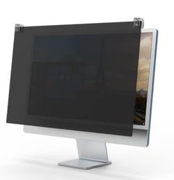 Privacy Filter compatible 32"W to 30"W 28"W - CLIP hanging screen protector film anti UV Blue light scratch Film, Monitor Size Compatible Type 32"