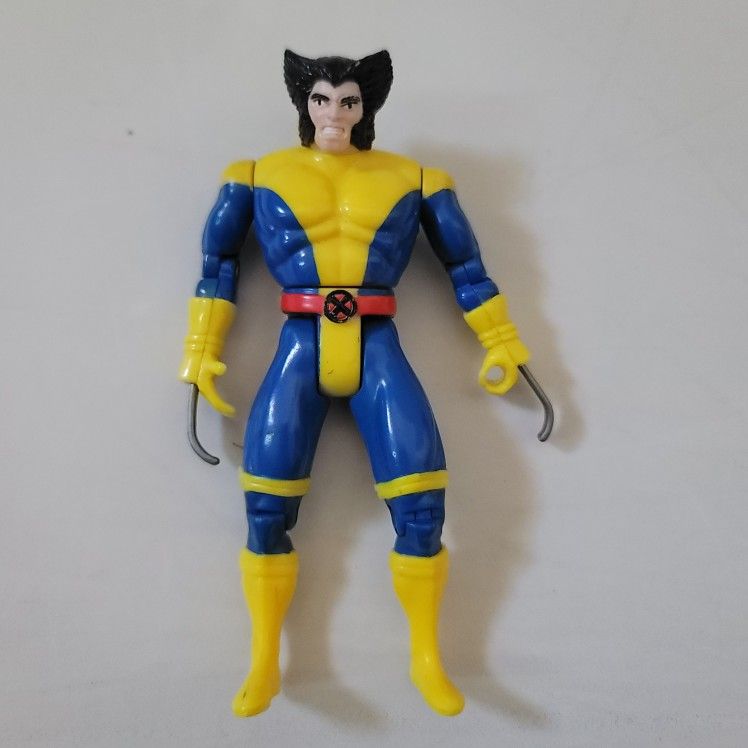 Vintage 1992 Toy Biz Wolverine 5" Action Figure Marvel X-Men