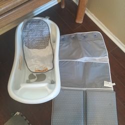 Baby Bath And Bath Kneeler Pad