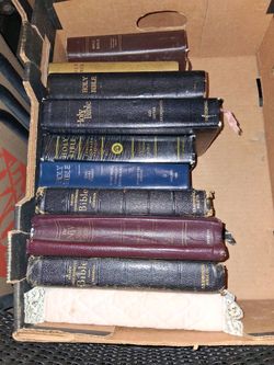 Box of Bibles $5, Cypress