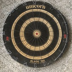 Pub Style Dart Board, Unicorn Brand, Made In England