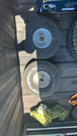 Tires Cart Wagon Or 4.10x3.50x4