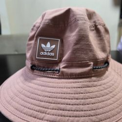 Adidas Originals Adventure Boonie Hat - Clay/Rust - Adjustable Bungee - 2024 Edition