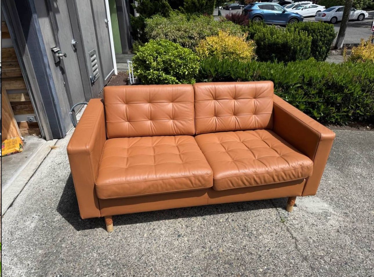 Leather Ikea Morabo Sofa