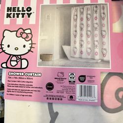 Hello Kitty All Pink Curtain 