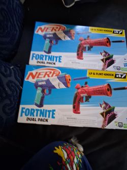 Nerf Fortnite LP & Flint-Knock Dual Pack x2