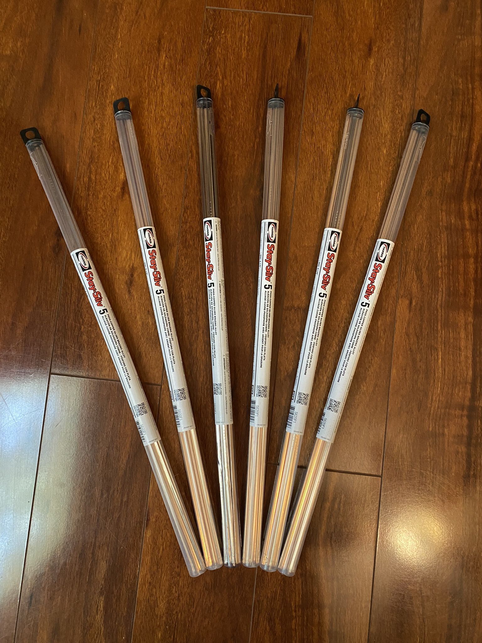 Harris 5620F1 Stay-Silv 5 Brazing Alloy 5% Silver Solder 28 Sticks