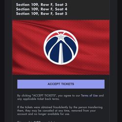 TICKETS TO WIZARDS VS MAGIC