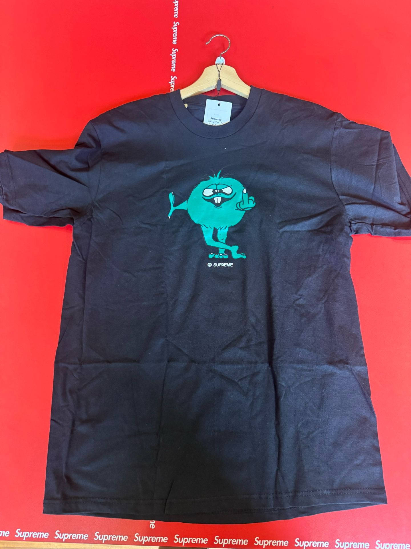 Supreme Camacho Tee ‘Black’ Size L