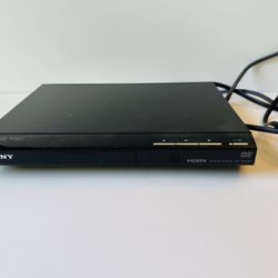Sony DVD Player With 4Foot GE High Quality HDMI Cable