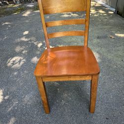 4 Wood Chairs