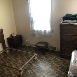 Twin Bed Frame With Dresser And Side Table