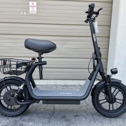 HIBOY Q2 527 Watt Dual Suspension Electric Scooter With Seat
