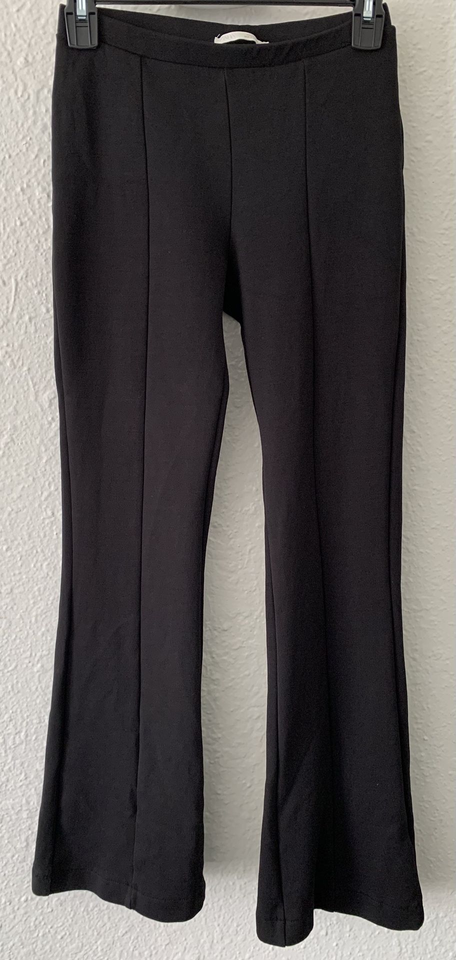 ZARA Black Flare Leggings Pants Size 26
