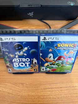 NEW SEALED Astro Bot + Sonic Superstars for Playstation 5