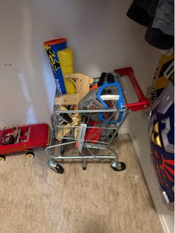 Kids grocery play set