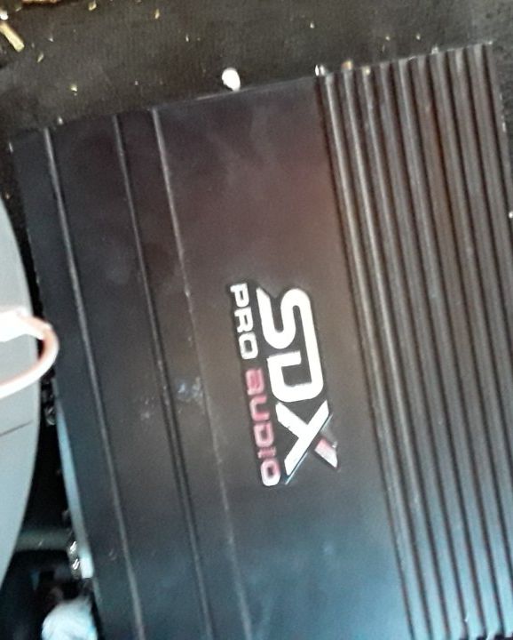 Sdx pro audio 600watt car amp