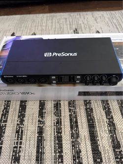 PreSonus Studio 1810C 18x8 USB-C Audio / MIDI Interface- Mint Condition