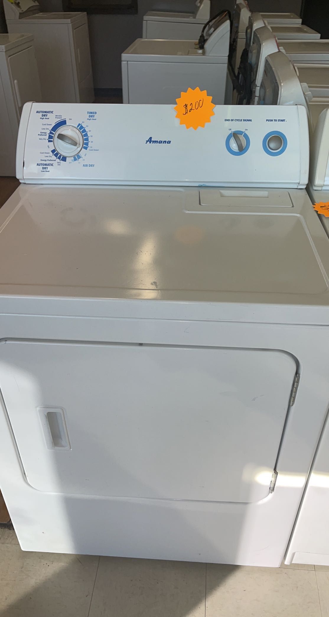 Amana Super Duty Dryer