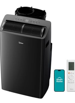 Midea Duo 12,000 BTU (10,000 BTU SACC)...
Description
High Efficiency Inverter, Ultra Quiet Portable Air Conditioner, Cools up to 450 Sq. Ft., Compati