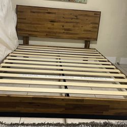 Bed Frame And Night Stand