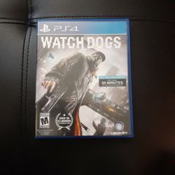 Ps4 Game ... Watchdogs !!!