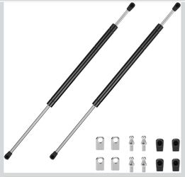 Set of 2 24 in 150Lb/668N Gas Struts Spring Shocks Lift Support for RV Ded Floor Hatch