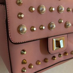 Pink And Gold Purse 