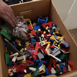 Box Full Of Legos 