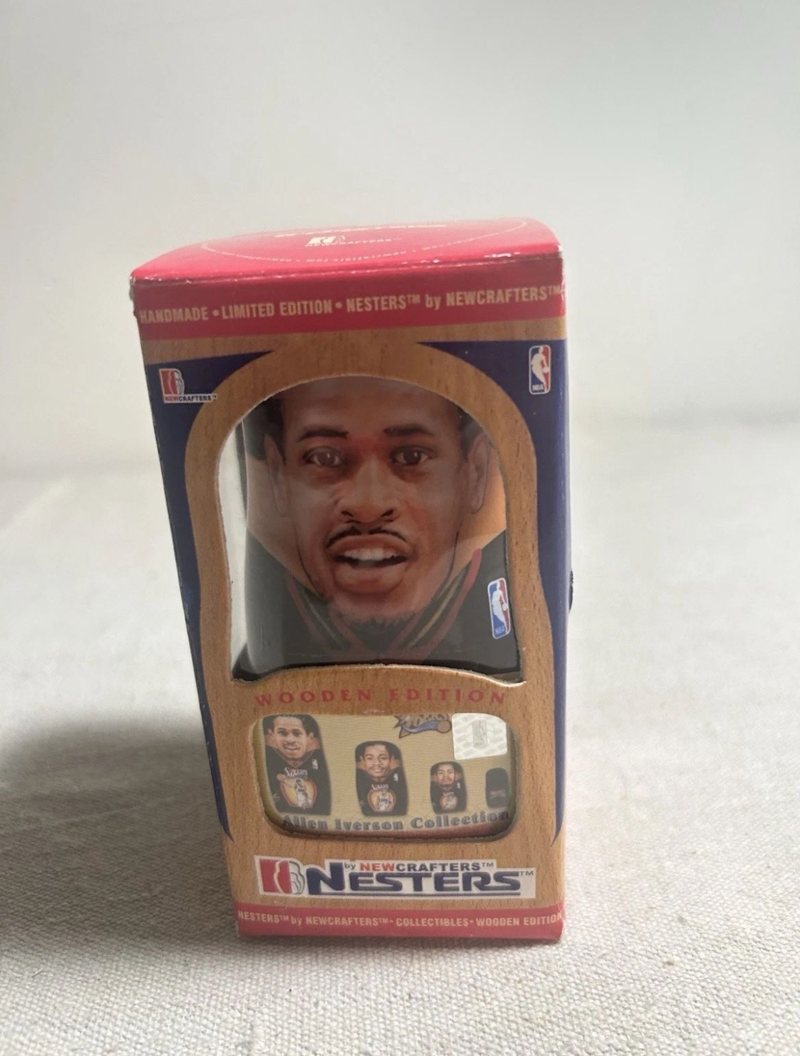 NewCrafters Nesters NBA 76ers 2004 Limited Edition Allen Iverson RARE 530/5000