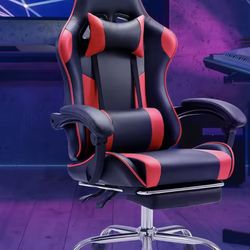 Red And Black Game Chair 
