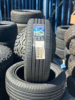 215/55/17 GOODYEAR triplemax #4 new tires installation and balance 50,000 miles warranty