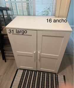 Cabinet/ microwave  $50.   $30.