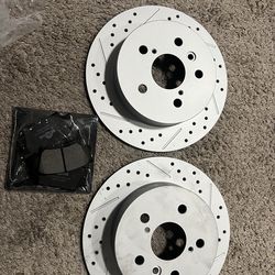 Toyota camry xse  v6  rotores traseros