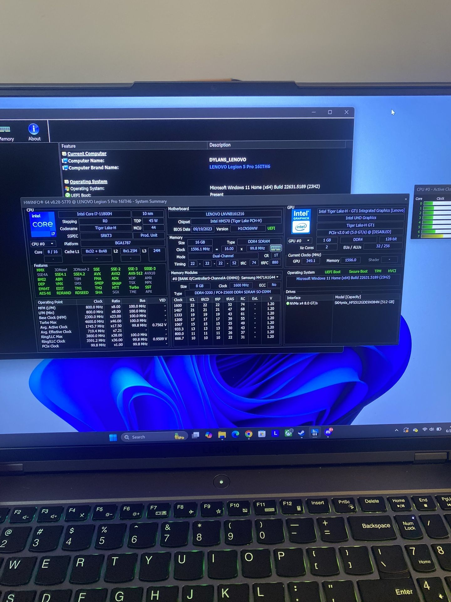 Lenovo Legion 5 Pro 16ITH6 (2021)