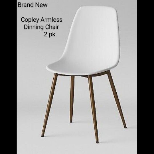 Brand New- Project 62 - Set Of 4 -Copley Amless Dinning Chair