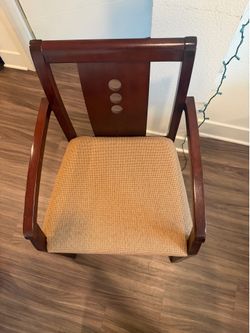 2 arm chairs