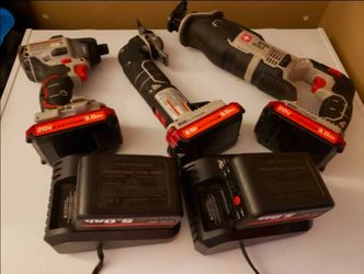 Porter Cable Tools - Impact Driver/Sawzall/Oscillating Tool