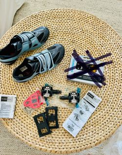 Cycling Shoes, Shimano SPD Pedals, Cleats, Shiman Pedal Deck 🚴I