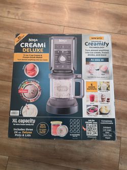Ninja creami deluxe frozen drink maker