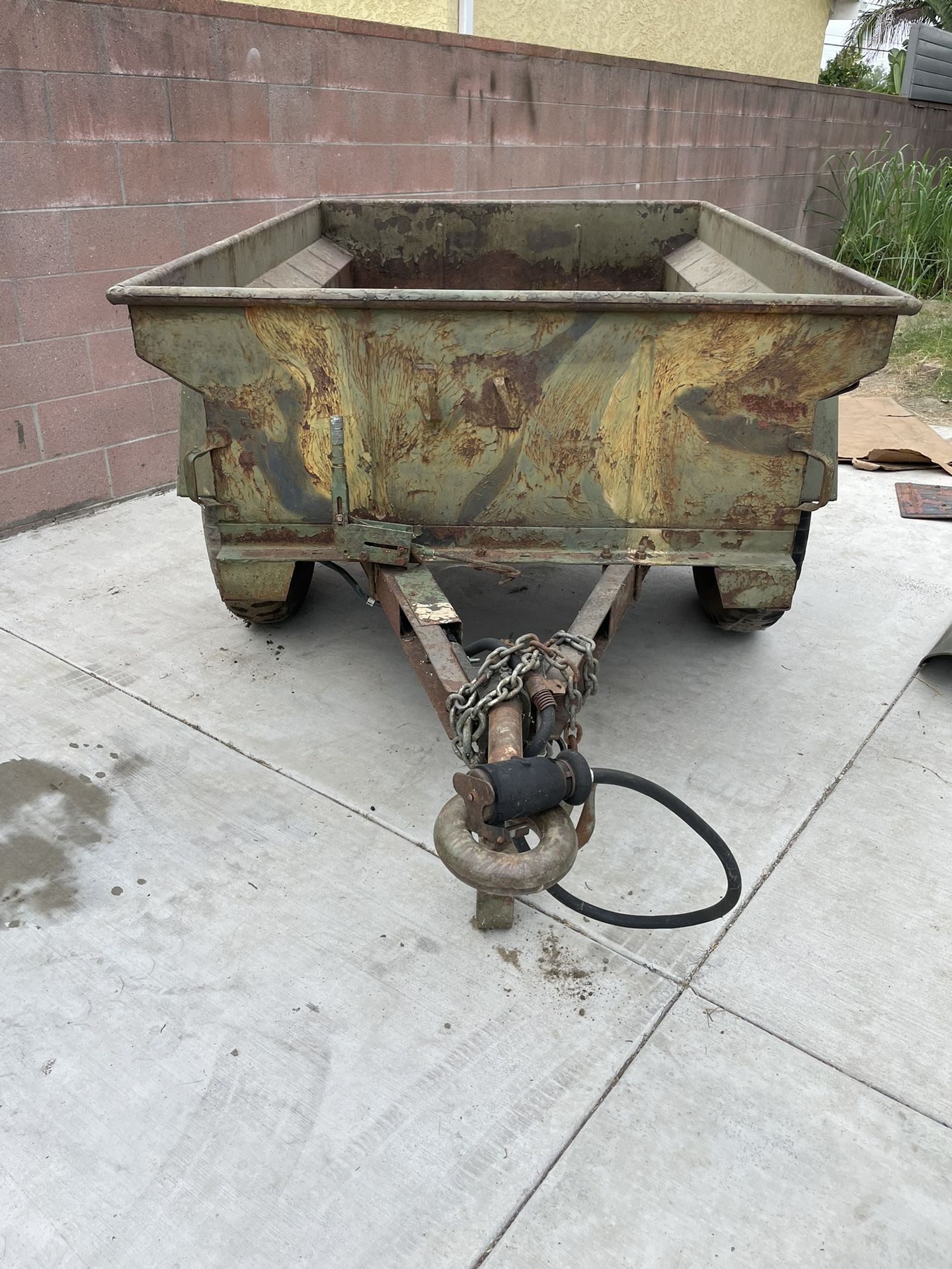 1967 Stevens M416 military trailer