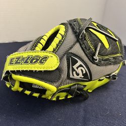 Louisville Slugger Left Handed Glove Green And Black Size 10.5