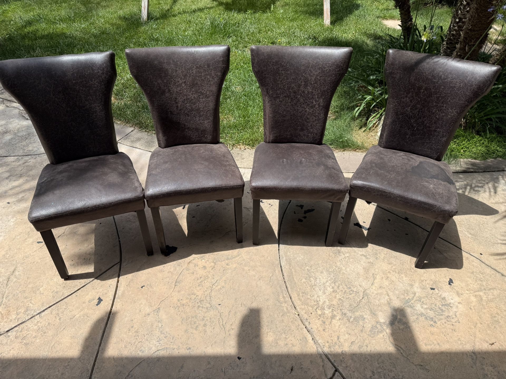Four Comfortable dining chairs