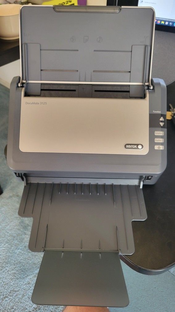 Xerox DocuMate 3125 600dpi Duplex portable Desktop Scanner w carry bag