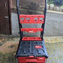Milwaukee Packout Hand Truck And 2 Drawer Box