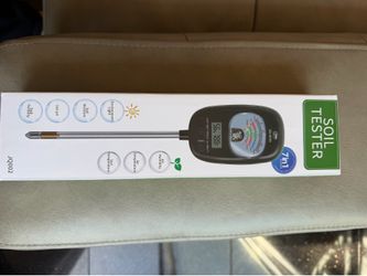 7-in-1 Soil Tester Meter – Soil pH, Moisture, Fertility & Temperature – Like New